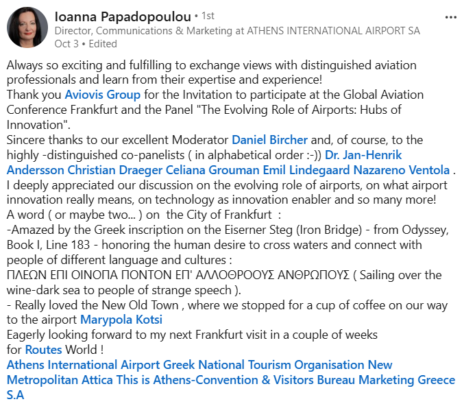 Athens International Airport reference