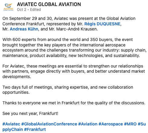 Aviatec reference
