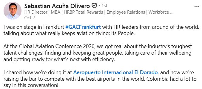 El Dorado Airport reference